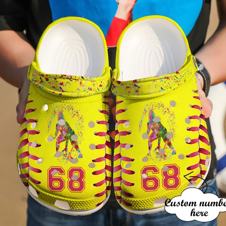 Softball Personalized Catching Crocs Clog Shoes 13 Softball Personalized Catching Crocs Clog Shoes