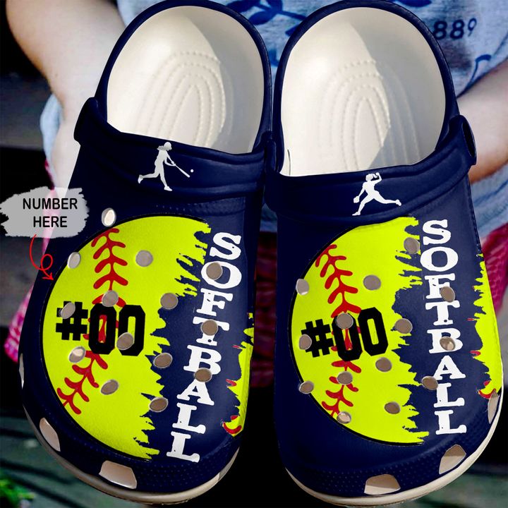 Softball Personalized Love Crocs Clog Shoes 7 Softball Personalized Love Crocs Clog Shoes