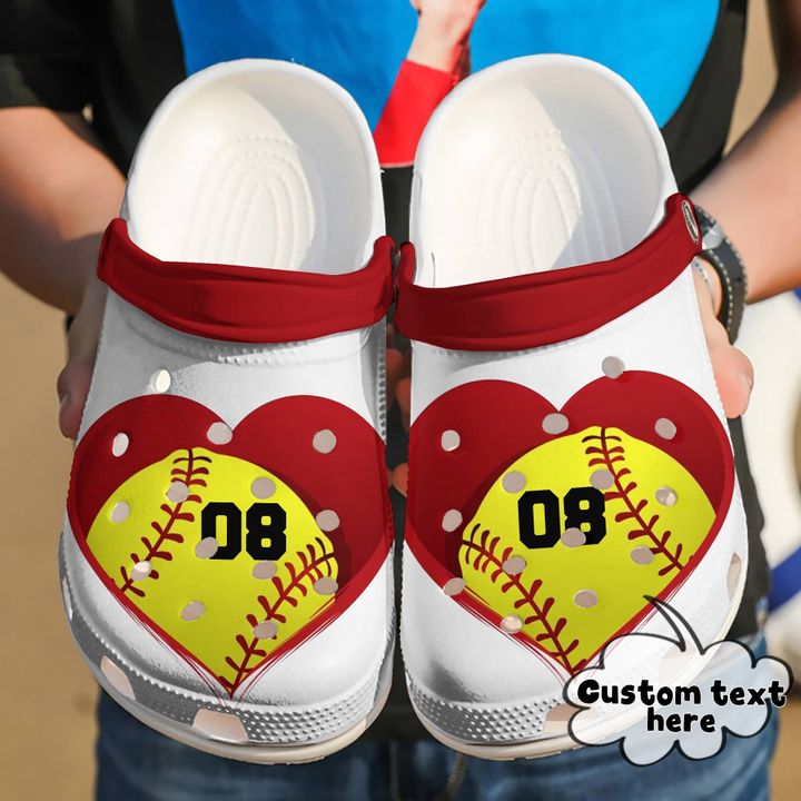 Softball Personalized Lover Crocs Clog Shoes 5 Softball Personalized Lover Crocs Clog Shoes
