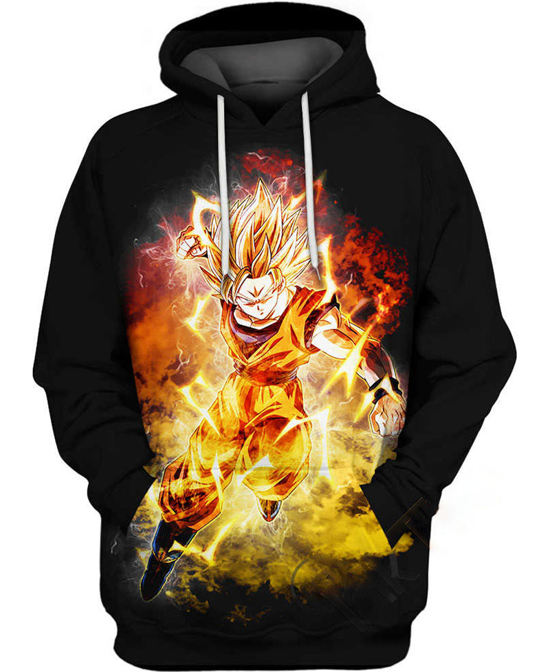 Son Goku Heart Purity Hoodie 3D