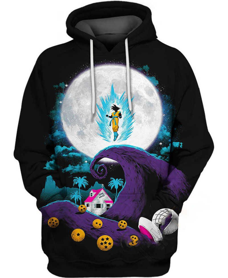 Son Goku Nightmare Hoodie 3D 11 Son Goku Nightmare Hoodie 3D
