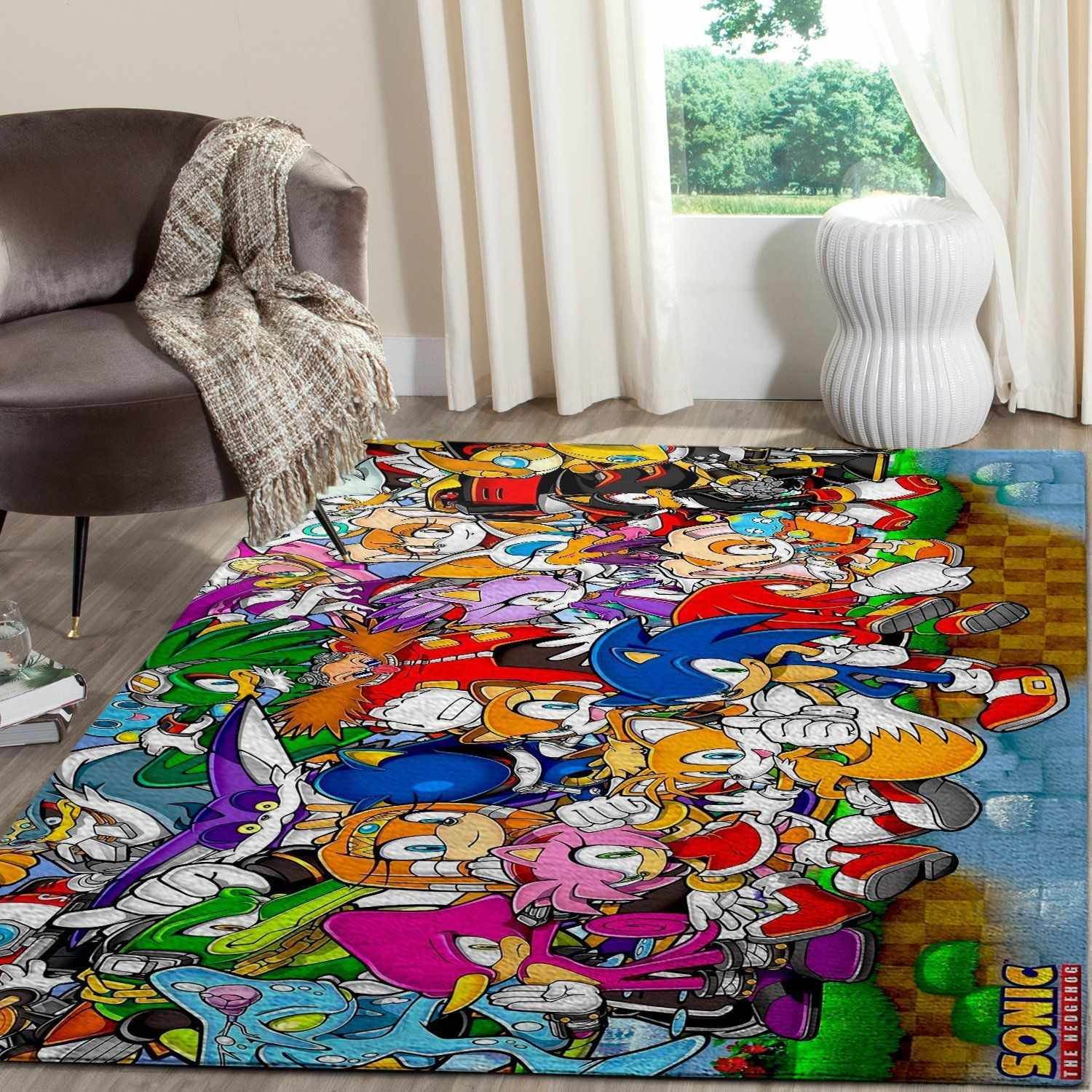 Sonic The Hedgehog Area Rug 2 Sonic The Hedgehog Area Rug