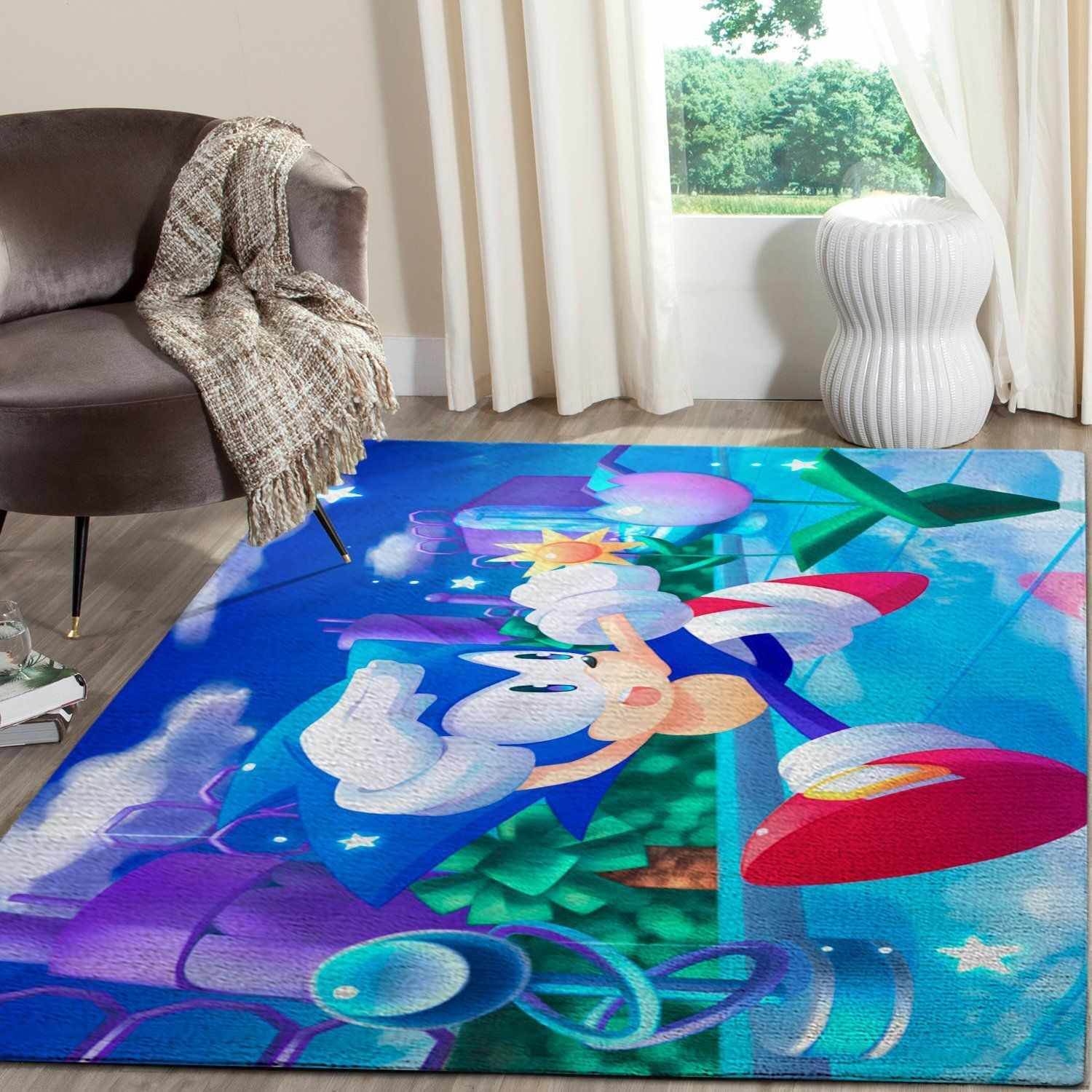 Sonic The Hedgehog Area Rug 3 Sonic The Hedgehog Area Rug