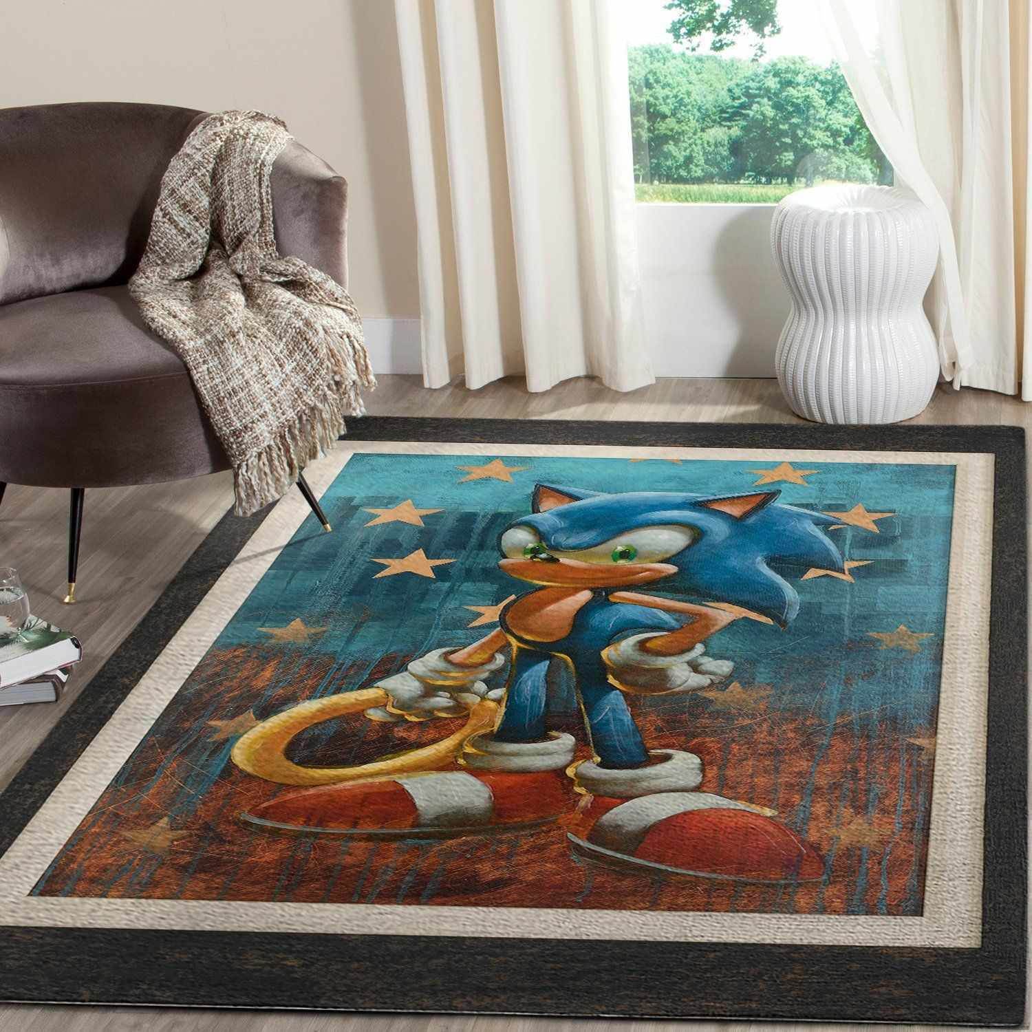Sonic The Hedgehog Area Rug 2 Sonic The Hedgehog Area Rug