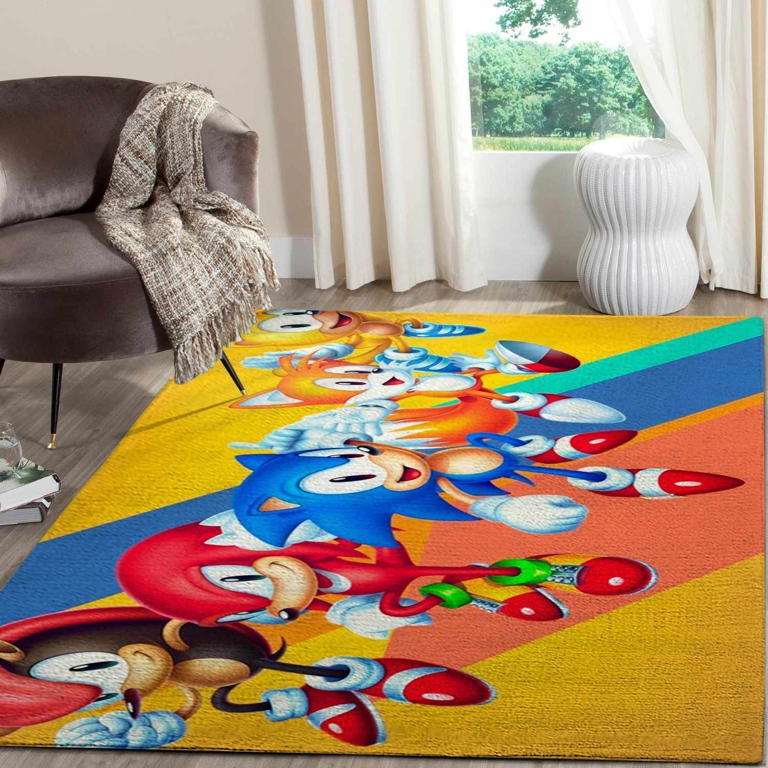 Sonic The Hedgehog Area Rug 1 Sonic The Hedgehog Area Rug