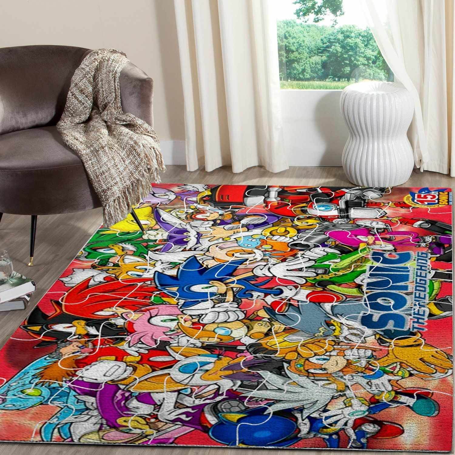 Sonic The Hedgehog Area Rug 2 Sonic The Hedgehog Area Rug