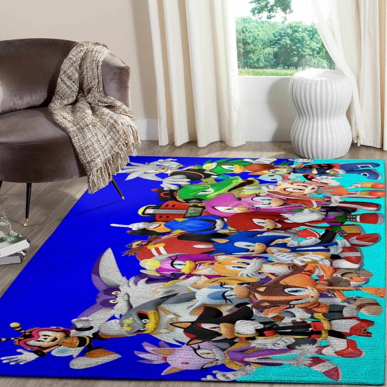 Sonic The Hedgehog Area Rug 3 Sonic The Hedgehog Area Rug
