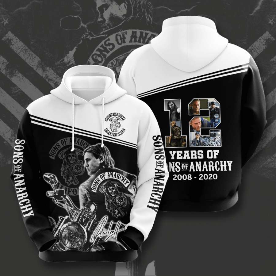 Sons Of Anarchy Custom Hoodie 3D