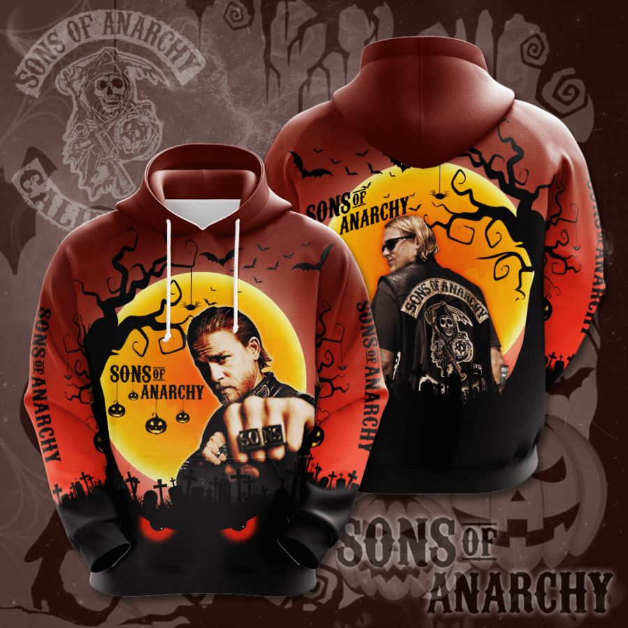 Sons Of Anarchy Custom Hoodie 3D 5 Sons Of Anarchy Custom Hoodie 3D