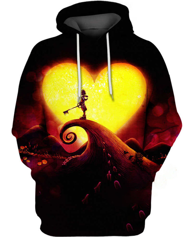 Sora In Halloween Town Hoodie 3D