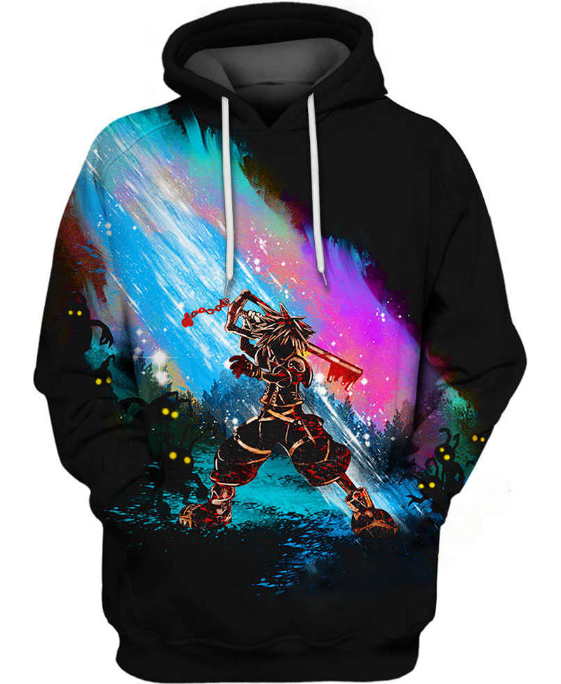 Sora Kingdom Hearts Hoodie 3D 12 Sora Kingdom Hearts Hoodie 3D