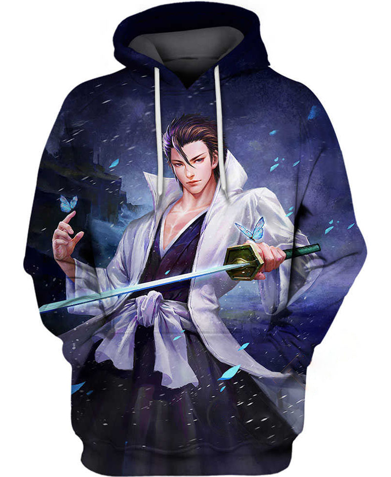 Sosuke Aizen Hoodie 3D