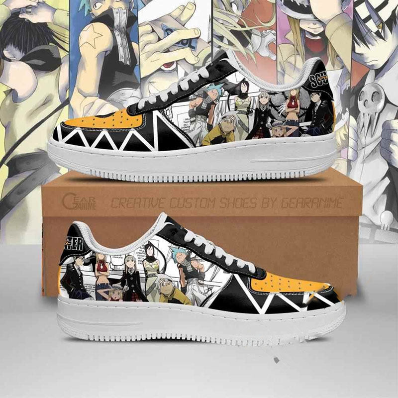 Soul Eater Characters Anime Nike Air Force Shoes 5 Soul Eater Characters Anime Nike Air Force Shoes
