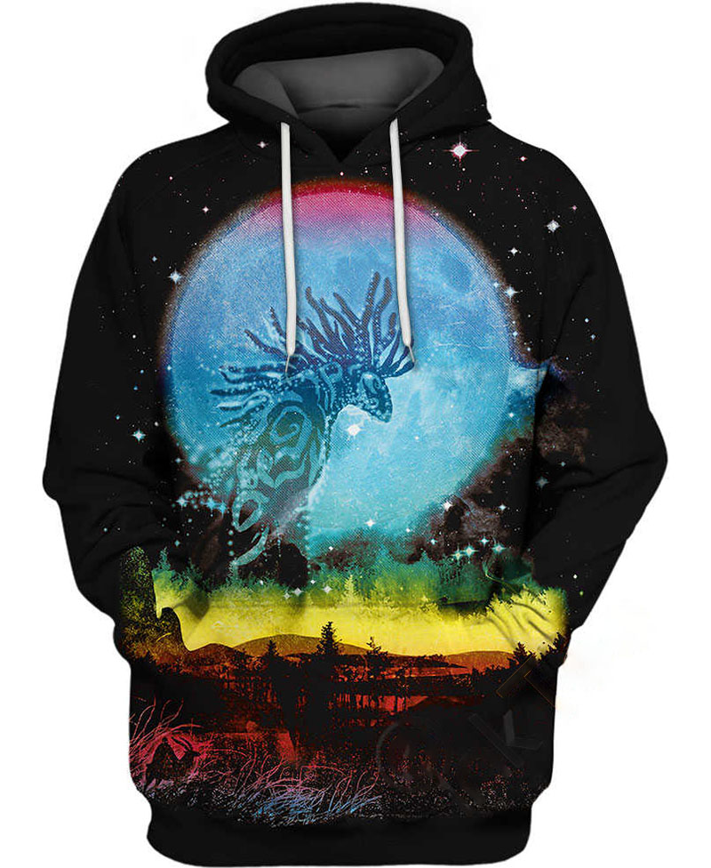 Soul Of Princess Mononoke Hoodie 3D 13 Soul Of Princess Mononoke Hoodie 3D