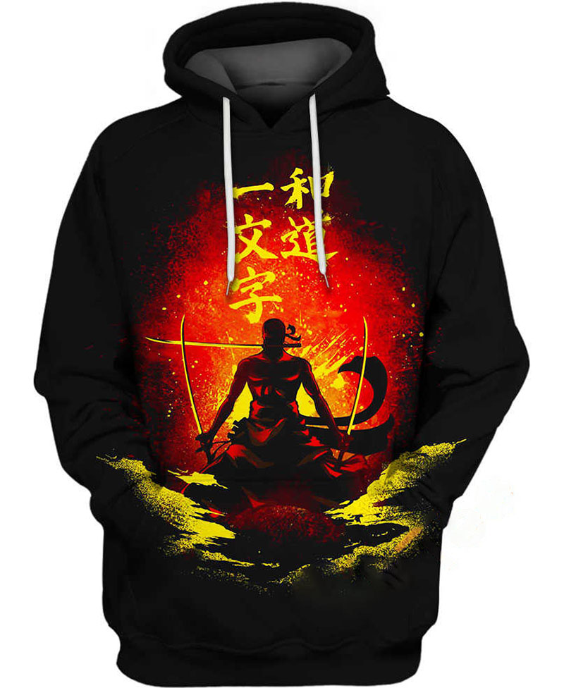 Soul Of Roronoa Zoro Hoodie 3D