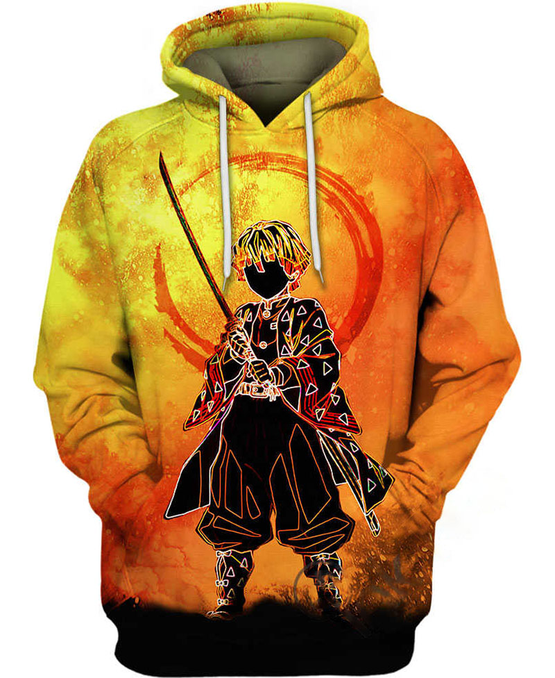 Soul Of The Golden Hunter Hoodie 3D