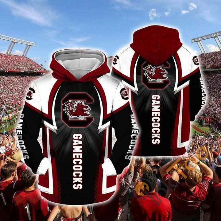 South Carolina Gamecocks Ncaa Hoodie 3d 1 South Carolina Gamecocks Ncaa Hoodie 3d