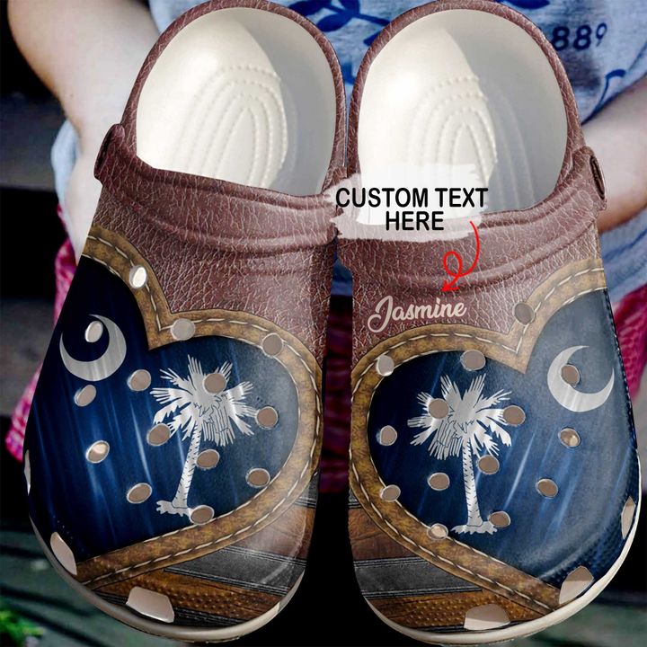 South Carolina Personalized Love Crocs Clog Shoes