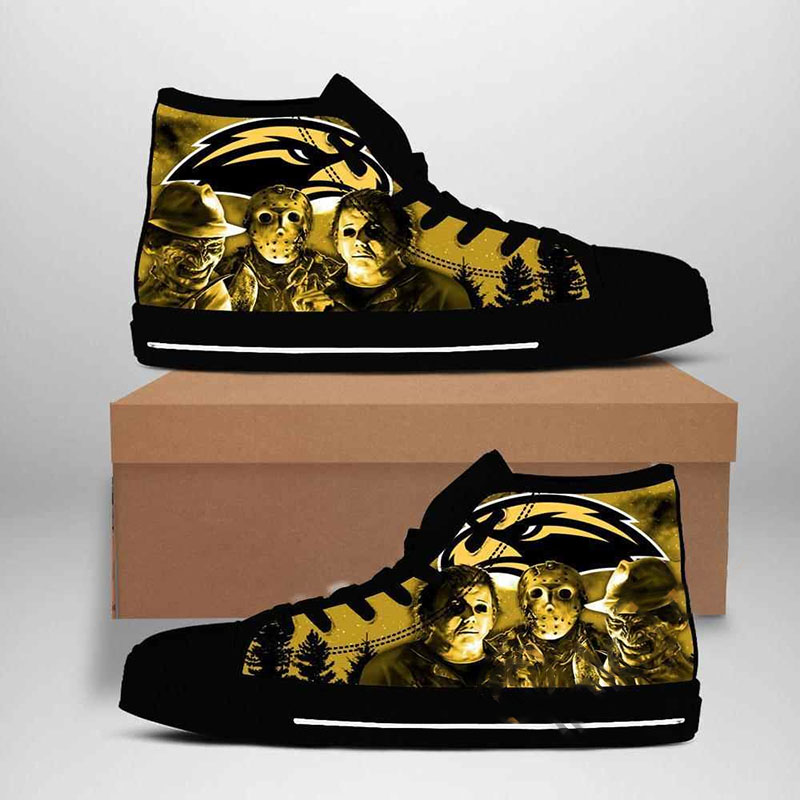 Southern Miss Golden Eagles Ncaa High Top Shoes 1 Southern Miss Golden Eagles Ncaa High Top Shoes