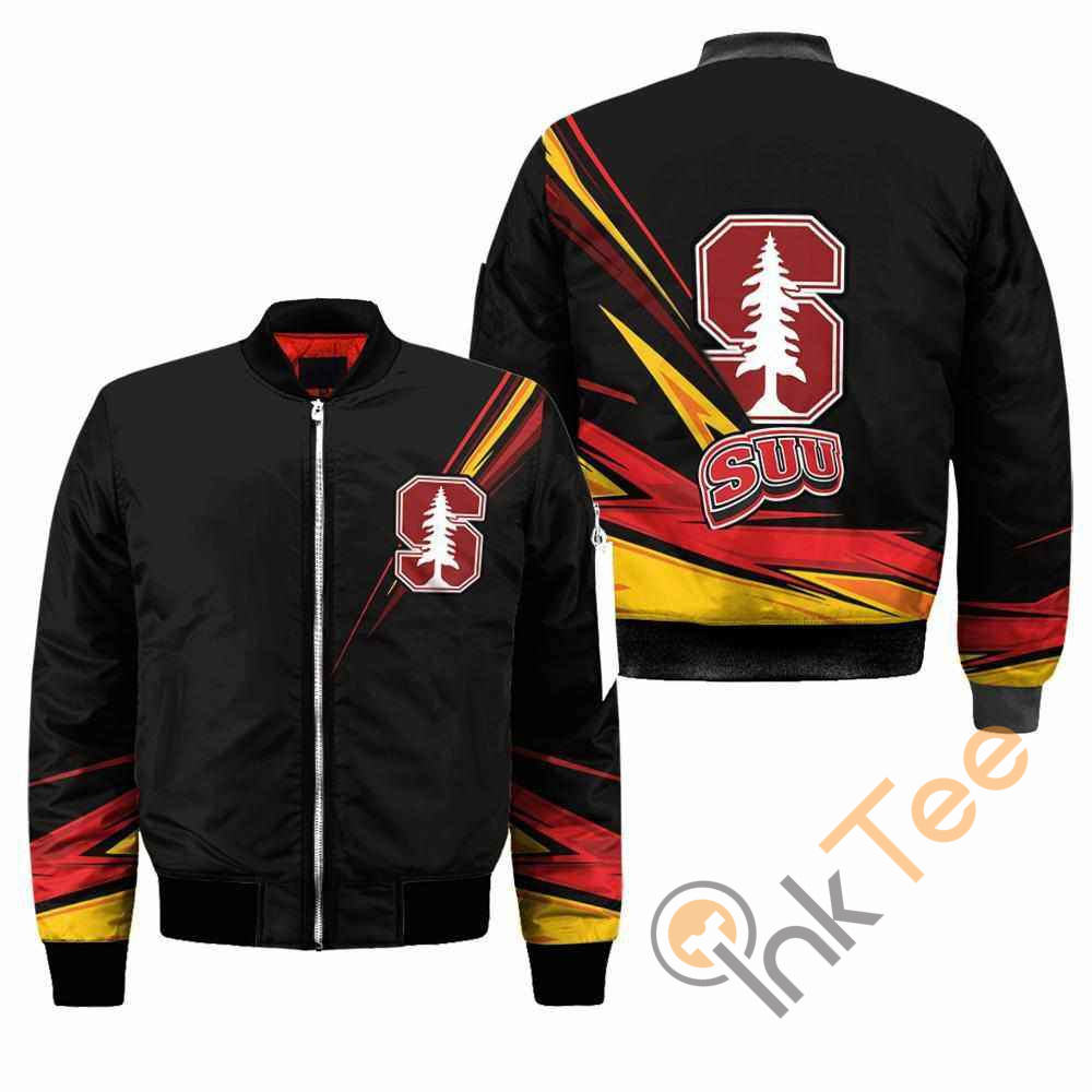 Southern Utah Thunderbirds NCAA Black Apparel Best Christmas Gift For Fans Bomber Jacket