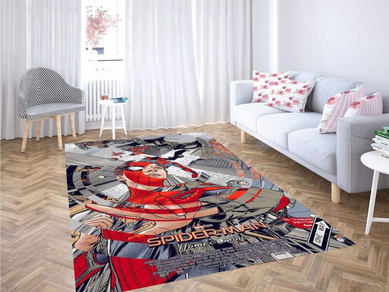 Spider Man Homecoming Carpet Rug 2 Spider Man Homecoming Carpet Rug