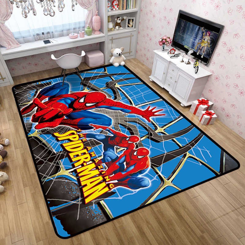 Spider Man Marvel Avengers Superheroes Love Decorative Floor Rug 3 Spider Man Marvel Avengers Superheroes Love Decorative Floor Rug