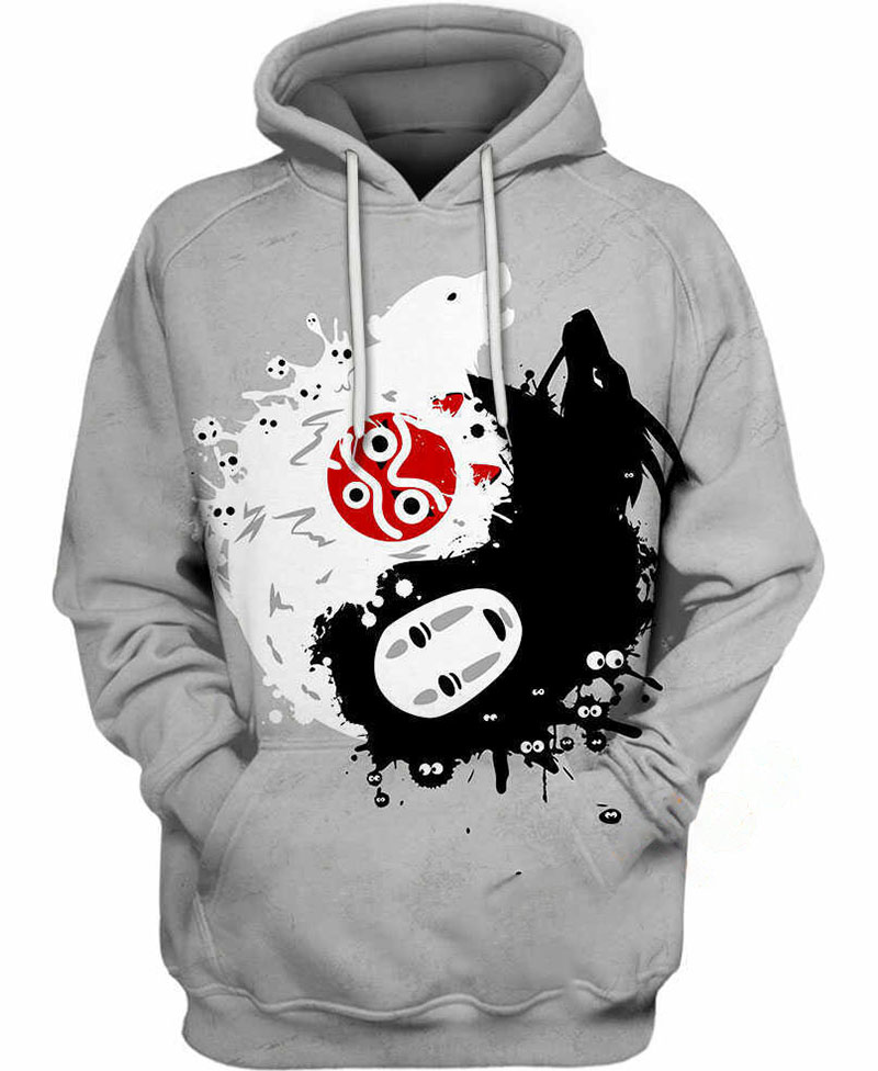 Spirits Yin Yang Hoodie 3D