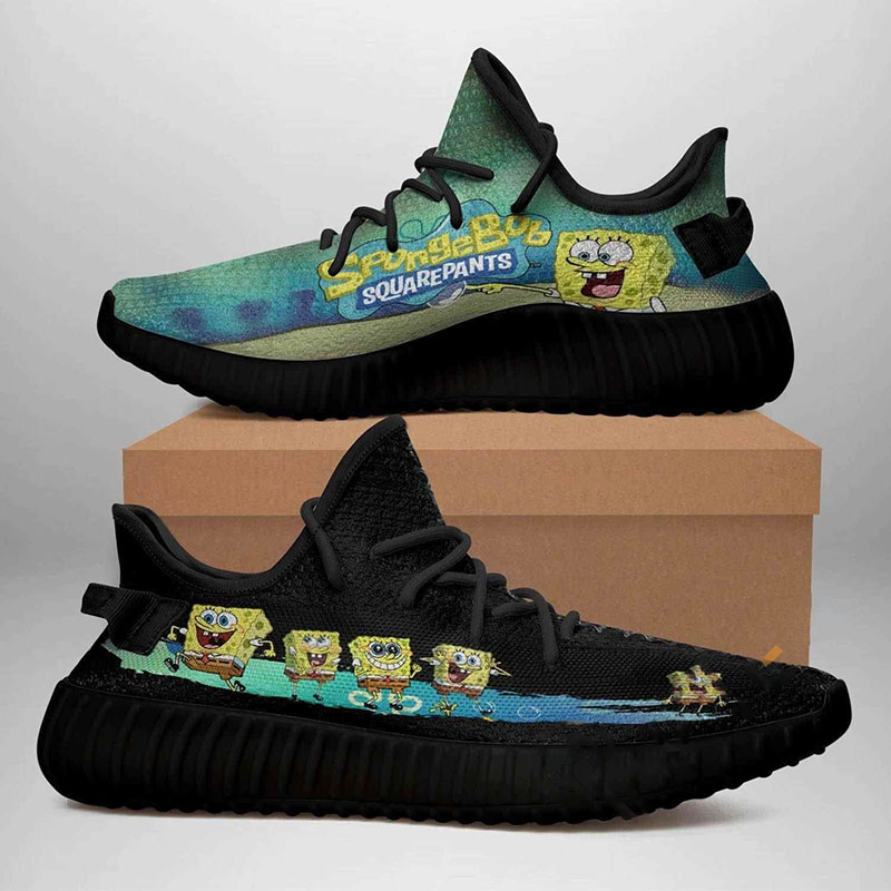 Spongebob Squarepants Black Edition Yeezy Boost