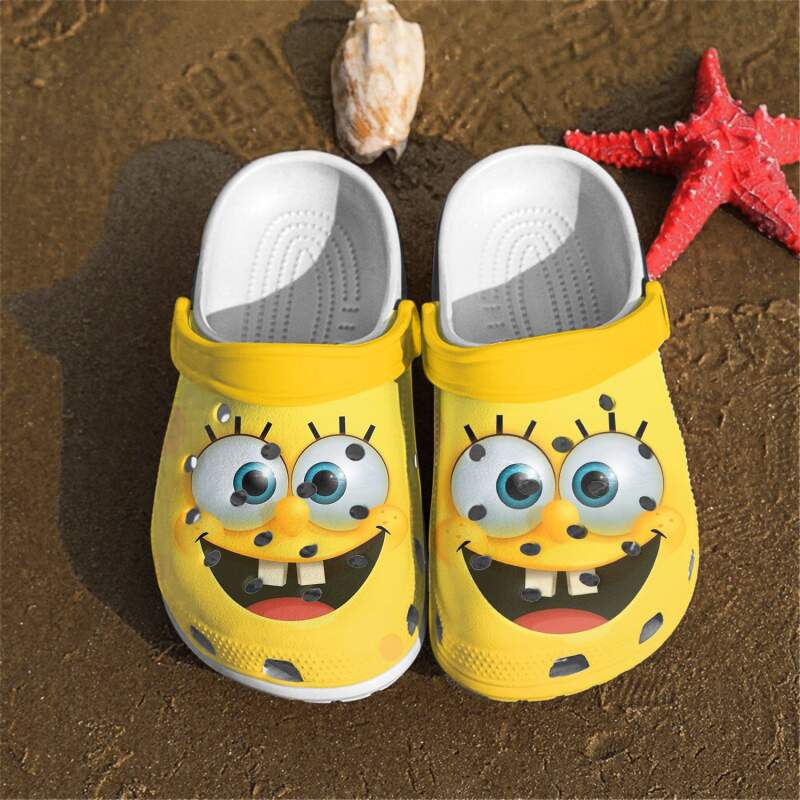 Spongebob Squarepants Crocband Crocs Clog Shoes - Animetrium