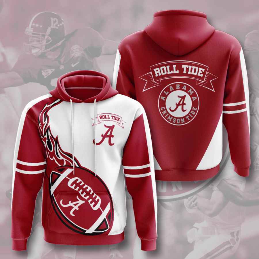 Sports American Football Ncaaf Alabama Crimson Tide Usa Hoodie 3D