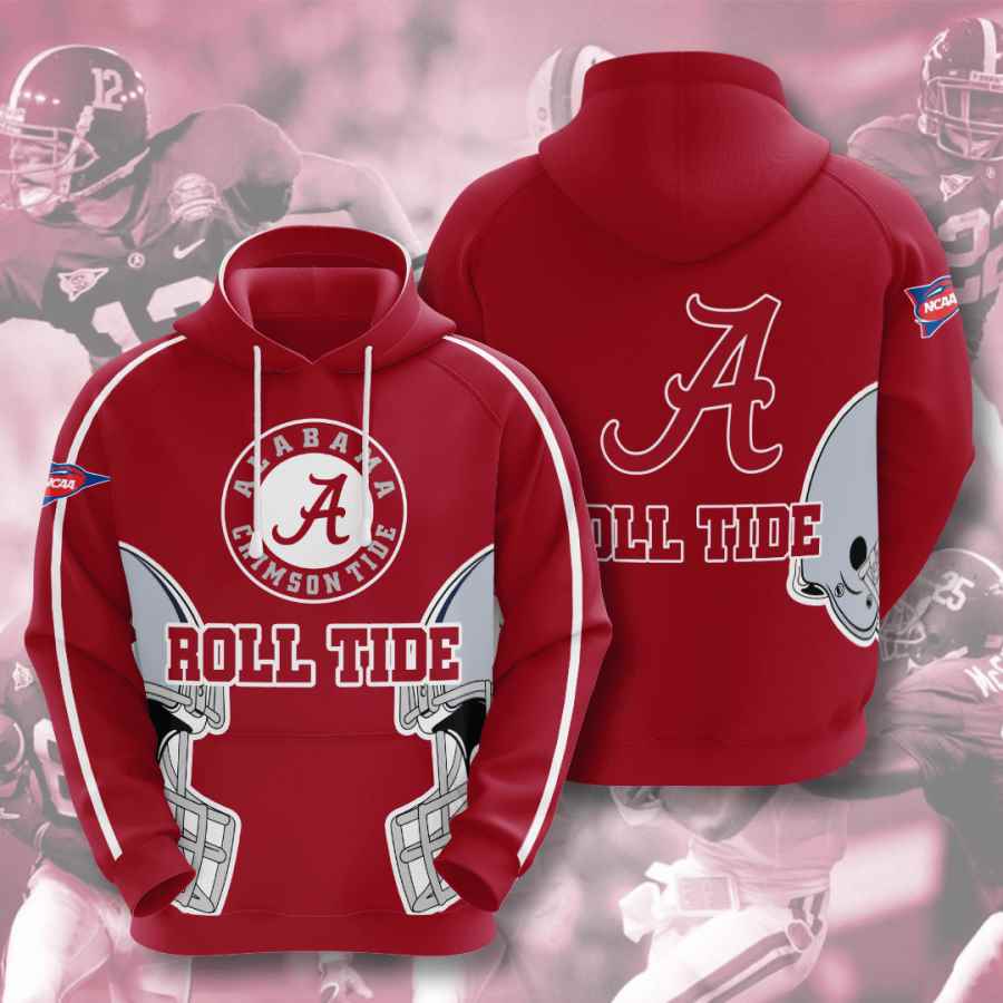 Sports American Football Ncaaf Alabama Crimson Tide Usa Hoodie 3D
