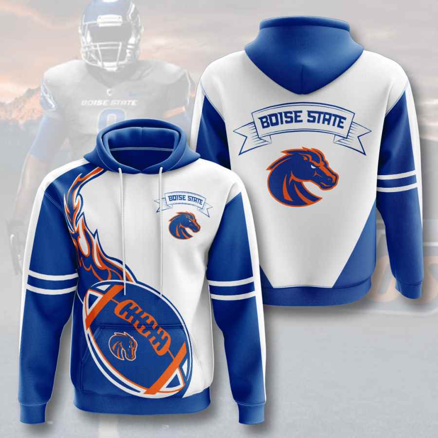 Sports American Football Ncaaf Boise State Broncos Usa Hoodie 3D