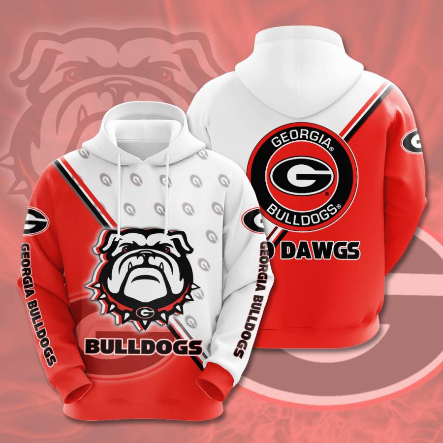 Sports American Football Ncaaf Georgia Bulldogs Usa Hoodie 3D 1 Sports American Football Ncaaf Georgia Bulldogs Usa Hoodie 3D