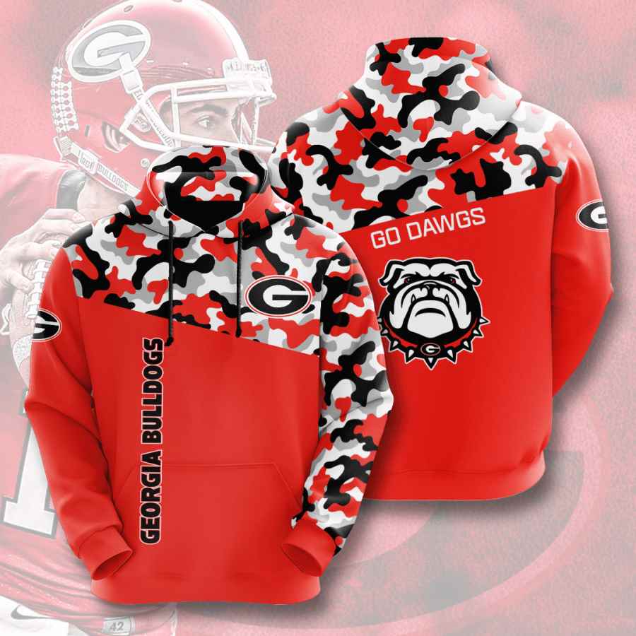 Sports American Football Ncaaf Georgia Bulldogs Usa Hoodie 3D 2 Sports American Football Ncaaf Georgia Bulldogs Usa Hoodie 3D