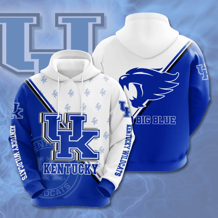 Sports American Football Ncaaf Kentucky Wildcats Usa Hoodie 3D