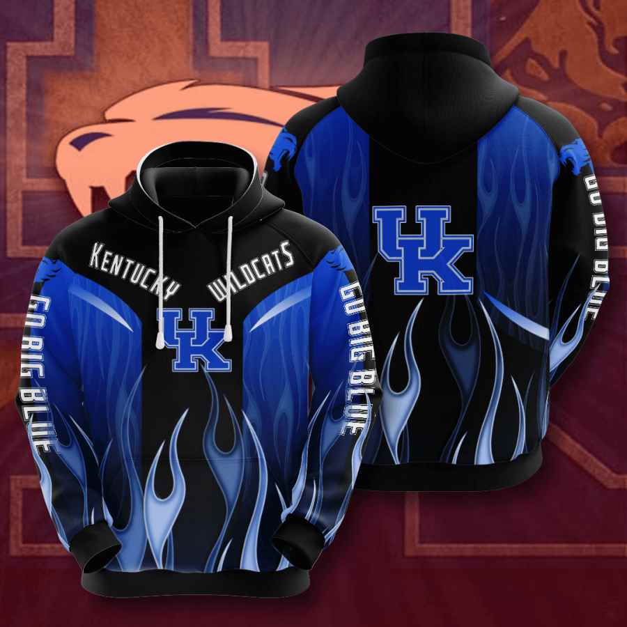 Sports American Football Ncaaf Kentucky Wildcats Usa Hoodie 3D
