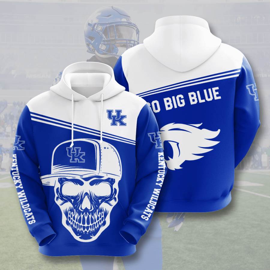 Sports American Football Ncaaf Kentucky Wildcats Usa Hoodie 3D