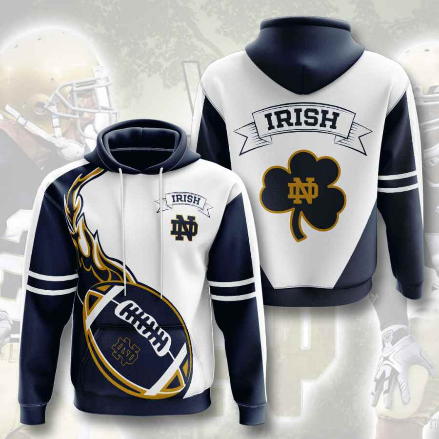 Sports American Football Ncaaf Notre Dame Fighting Irish Usa Hoodie 3D 1 Sports American Football Ncaaf Notre Dame Fighting Irish Usa Hoodie 3D