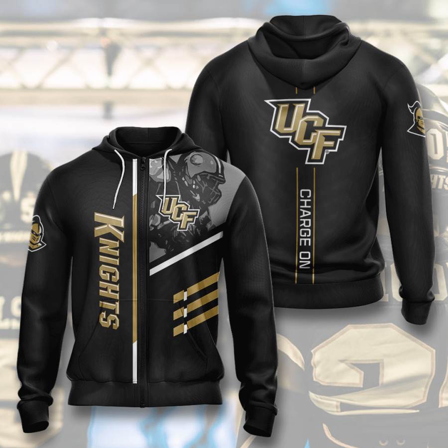 Sports American Football Ncaaf Ucf Knights Usa Hoodie 3D