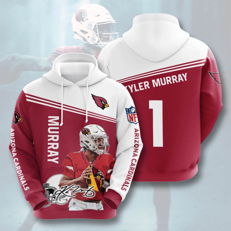 Sports American Football Nfl Arizona Cardinals Kyler Murray Usa Hoodie 3D