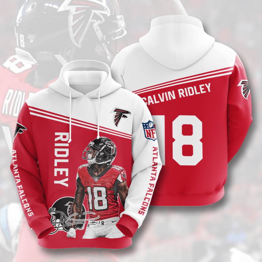 Sports American Football Nfl Atlanta Falcons Calvin Ridley Usa Hoodie 3D 8 Sports American Football Nfl Atlanta Falcons Calvin Ridley Usa Hoodie 3D