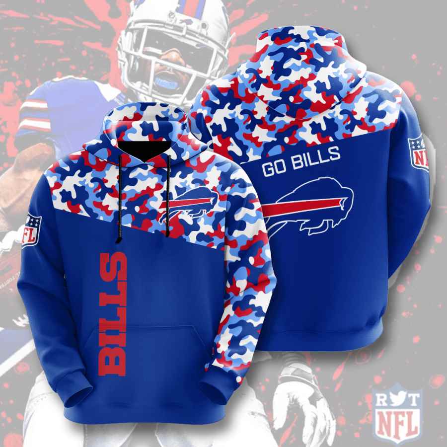 Sports American Football Nfl Buffalo Bills Usa Hoodie 3D