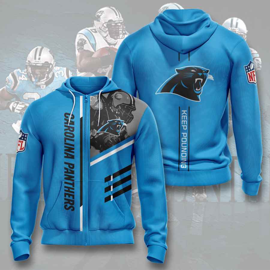 Sports American Football Nfl Carolina Panthers Usa Hoodie 3D