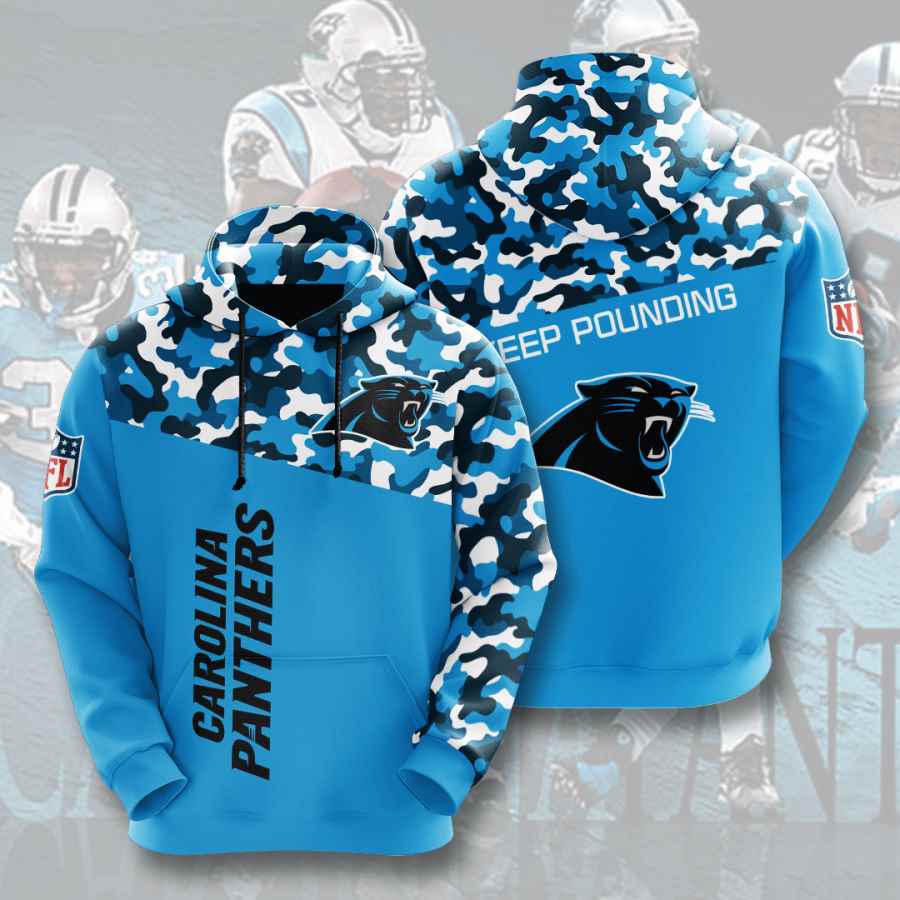 Sports American Football Nfl Carolina Panthers Usa Hoodie 3D