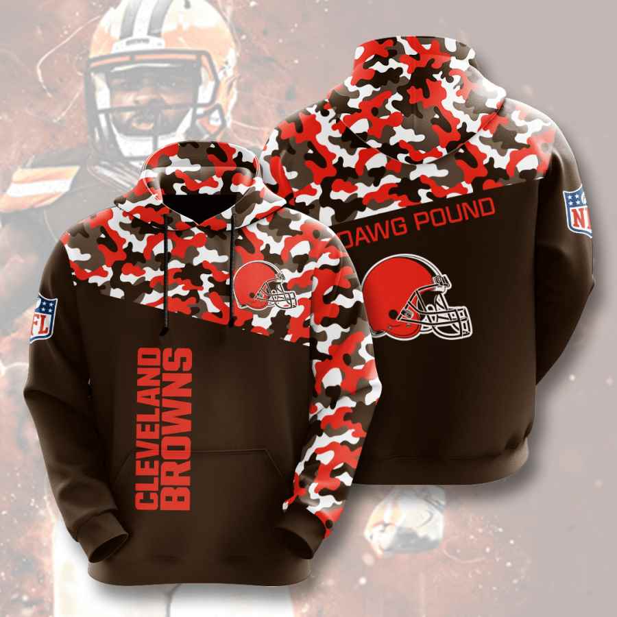 Sports American Football Nfl Cleveland Browns Usa Hoodie 3D 2 Sports American Football Nfl Cleveland Browns Usa Hoodie 3D