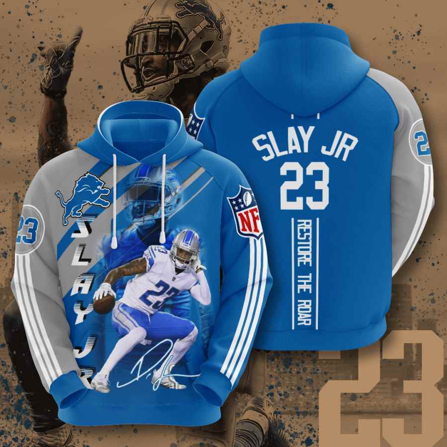 Sports American Football Nfl Detroit Lions Darius Slay Usa Hoodie 3D