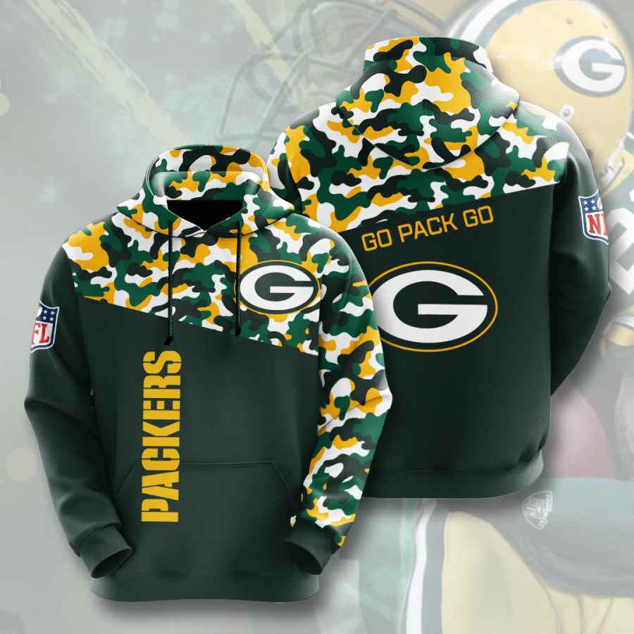 Sports American Football Nfl Green Bay Packers Usa Hoodie 3D
