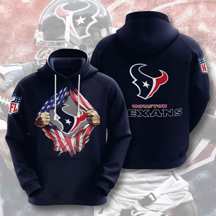 Sports American Football Nfl Houston Texans Usa Hoodie 3D