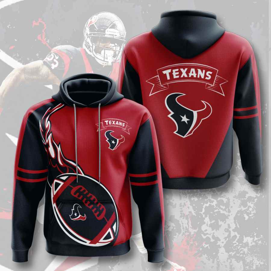 Sports American Football Nfl Houston Texans Usa Hoodie 3D