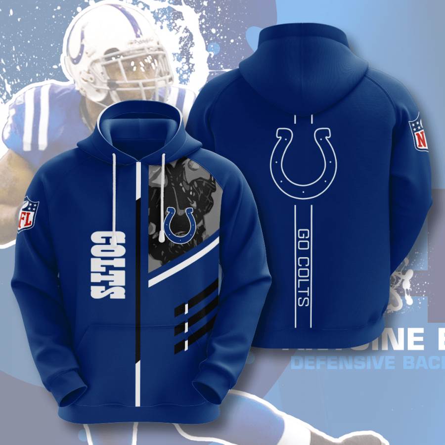 Sports American Football Nfl Indianapolis Colts Usa Hoodie 3D 5 Sports American Football Nfl Indianapolis Colts Usa Hoodie 3D